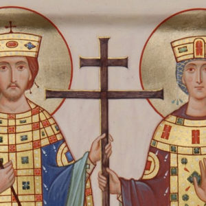 Святой равноапостольный царь Константин и его мать царица Елена