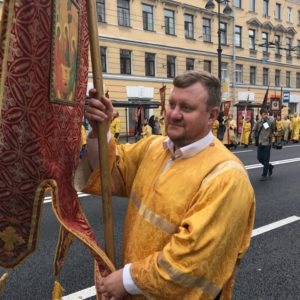 Крестный ход в честь перенесения мощей святого благоверного великого князя Александра Невского
