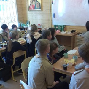 5 мая состоялся пасхальный праздник подростково-молодежного отделения церковно-приходской школы