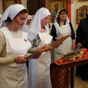 В Покровском сестричестве при Покровской богадельне состоялось посвящение новых сестер милосердия