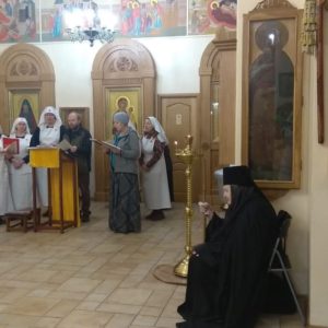 Состоялась ноябрьская сестринская литургия
