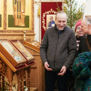 Фоторепортаж праздника Рождества Христова из храма свт. Иоанна Милостивого
