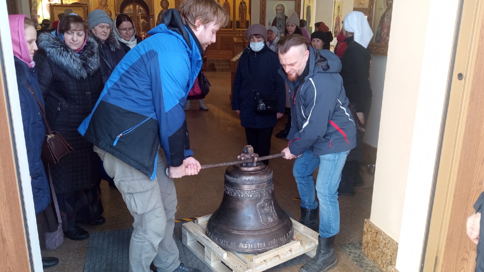 новый тимпан для колокольни храма святителя Иоанна Милостивого