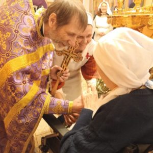 Сестринская литургия Преждеосвященных Даров и два юбилея