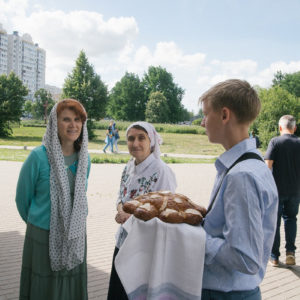 Архиерейская литургия в храме свт. Иоанна Милостивого в День Всех святых