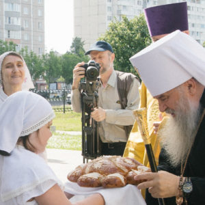 Архиерейская литургия в храме свт. Иоанна Милостивого в День Всех святых