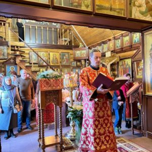 панихида в день годовщины убиенного воина раба Божия Евгения Христенко