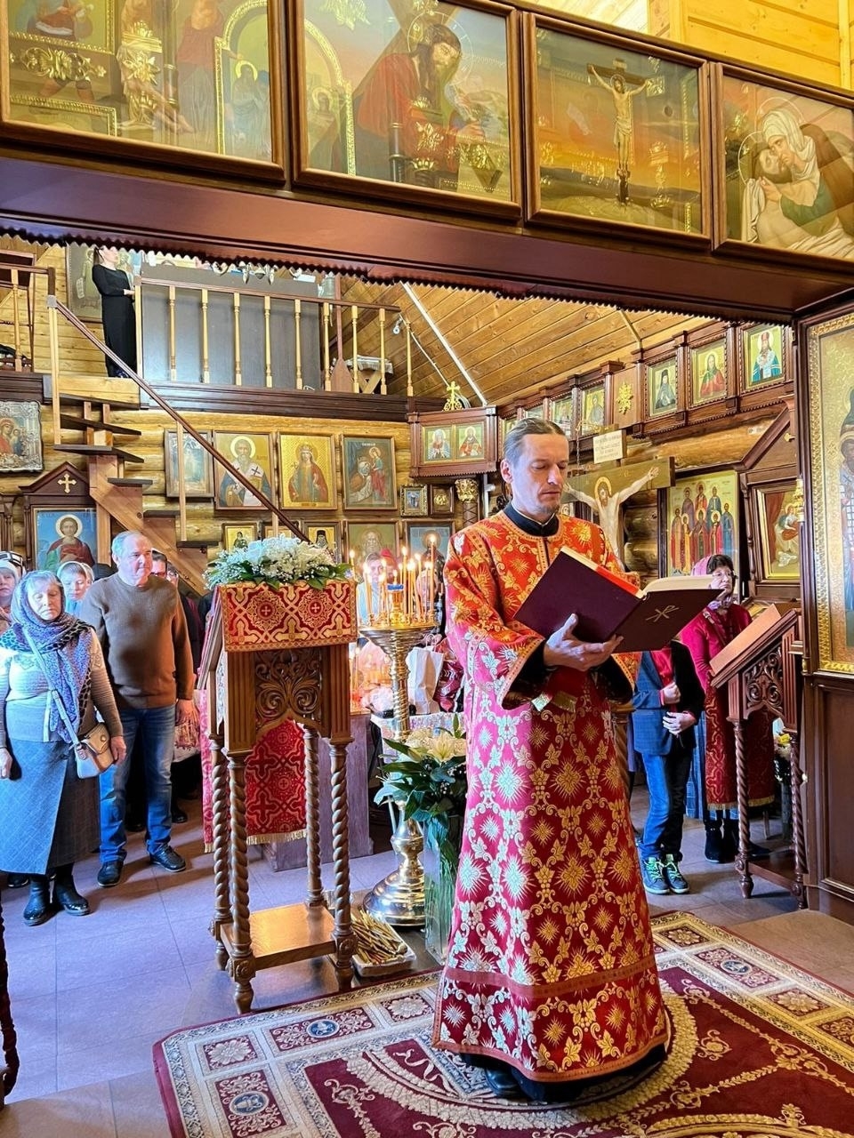 панихида в день годовщины убиенного воина раба Божия Евгения Христенко